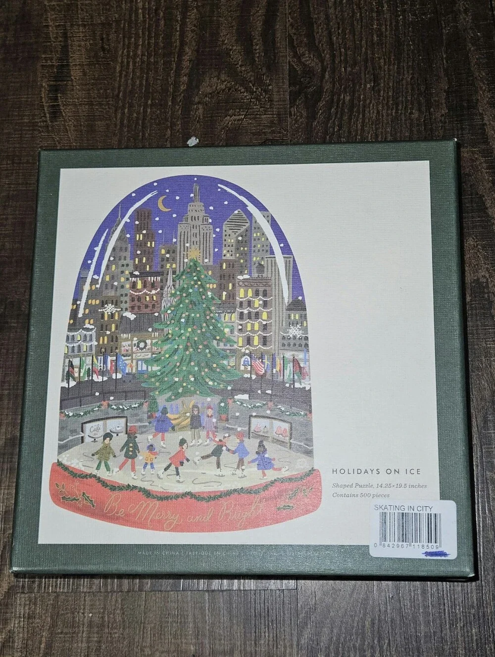 Rifle Paper Co Holidays On Ice Puzzle